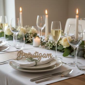 Platzkarten, Namensschilder, Namensschild aus Holz Hochzeit personalisiert Tischkarte mit Name